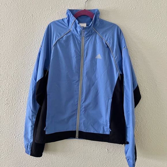 adidas Jackets & Blazers - Adidas Track Jacket – Blue & Black – Size M